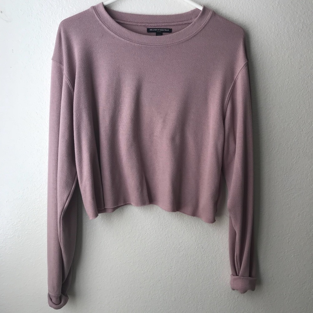 Baby Pink Brandy Melville Sweater